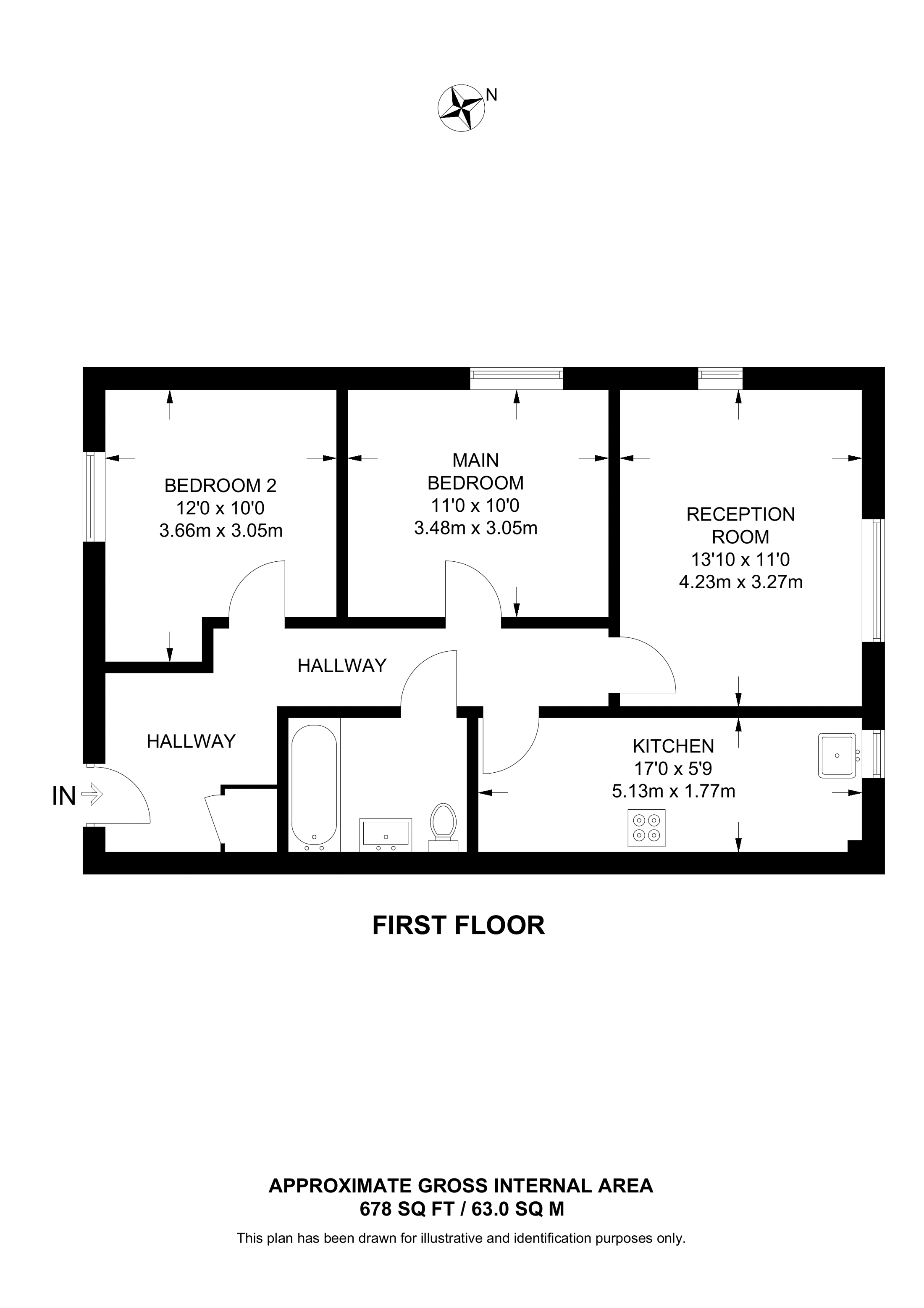 Osprey Close, Bromley floorplan