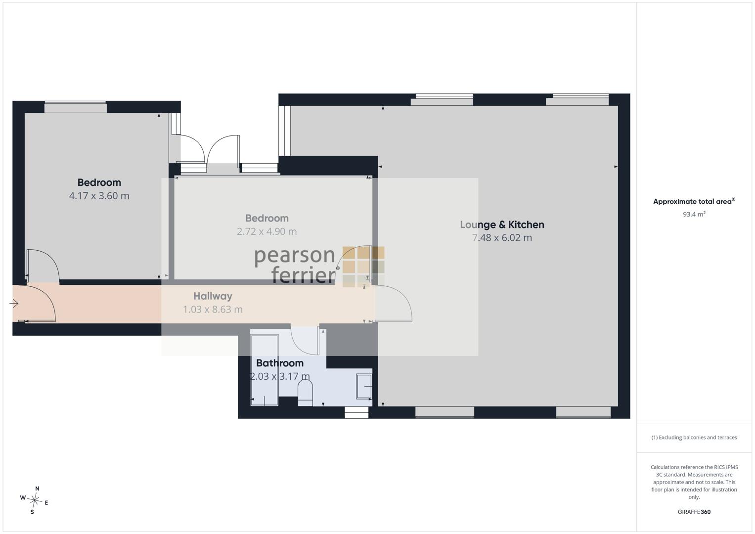 202, Ilex Mill, Rawtenstall floorplan