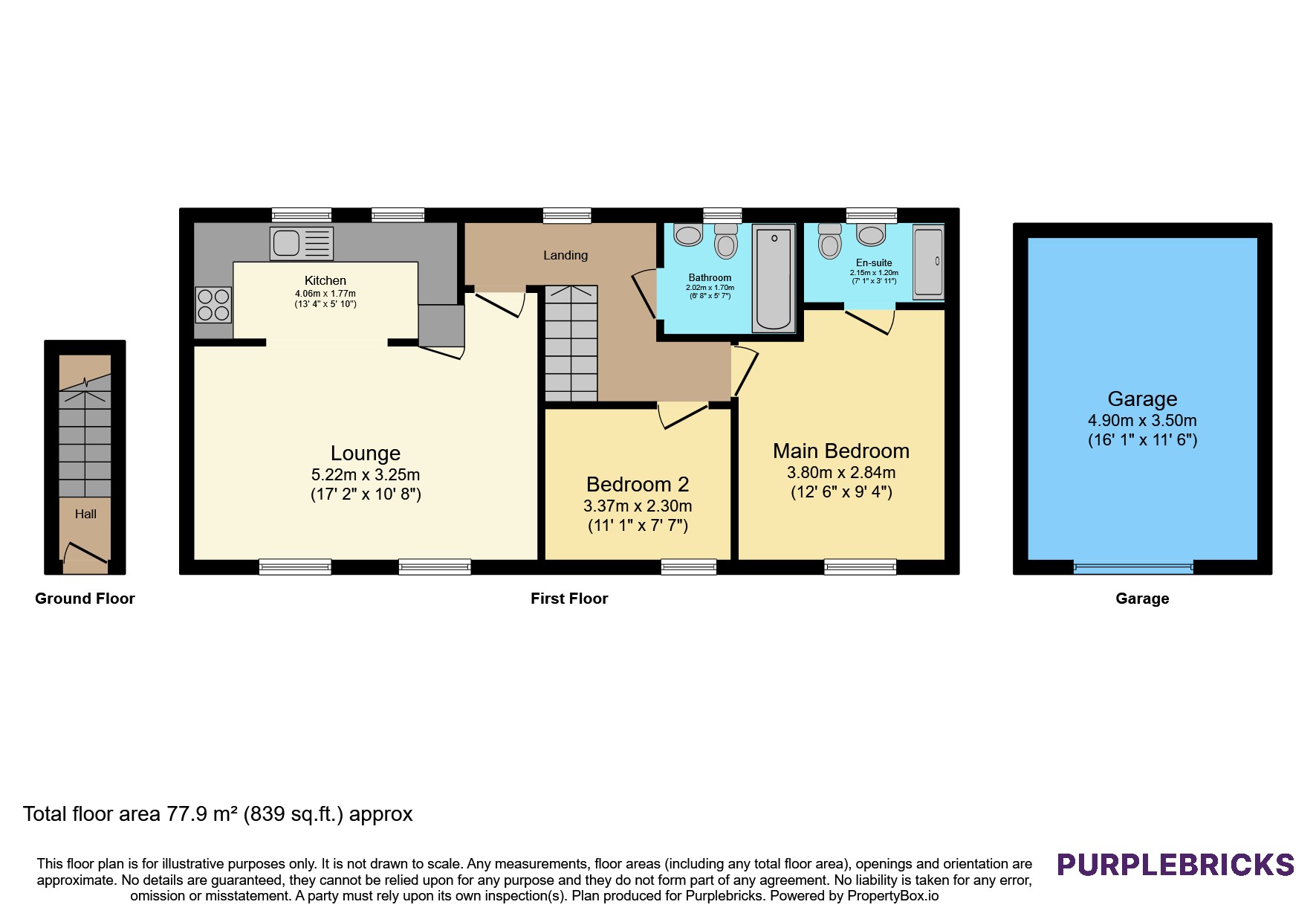 44, Elder Close, Witham St Hughs, Lincoln floorplan