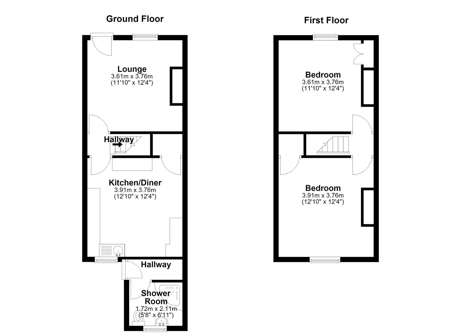 24, Simpson Place, Mexborough floorplan
