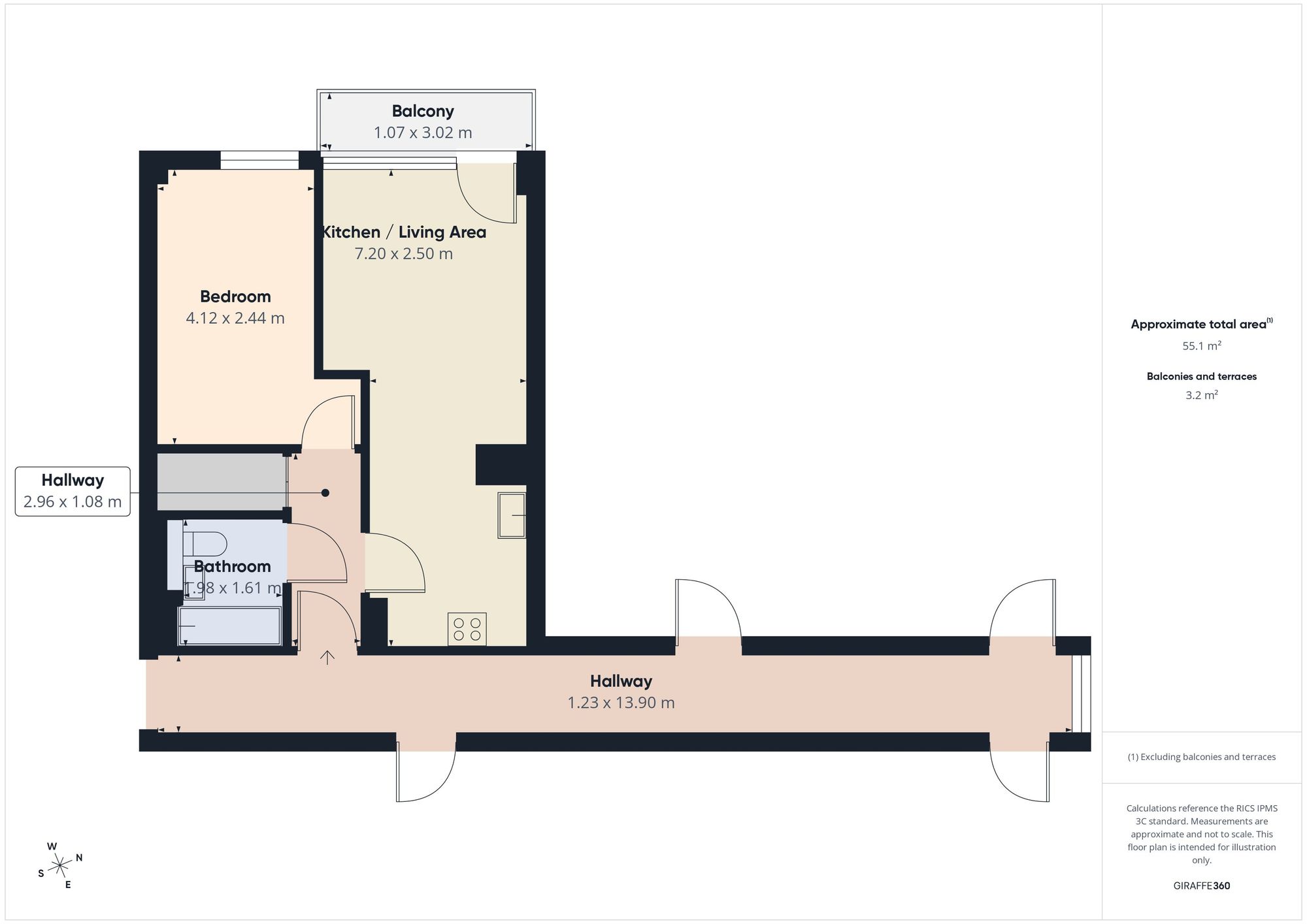 74 Lime Square City Road, Newcastle Upon Tyne floorplan