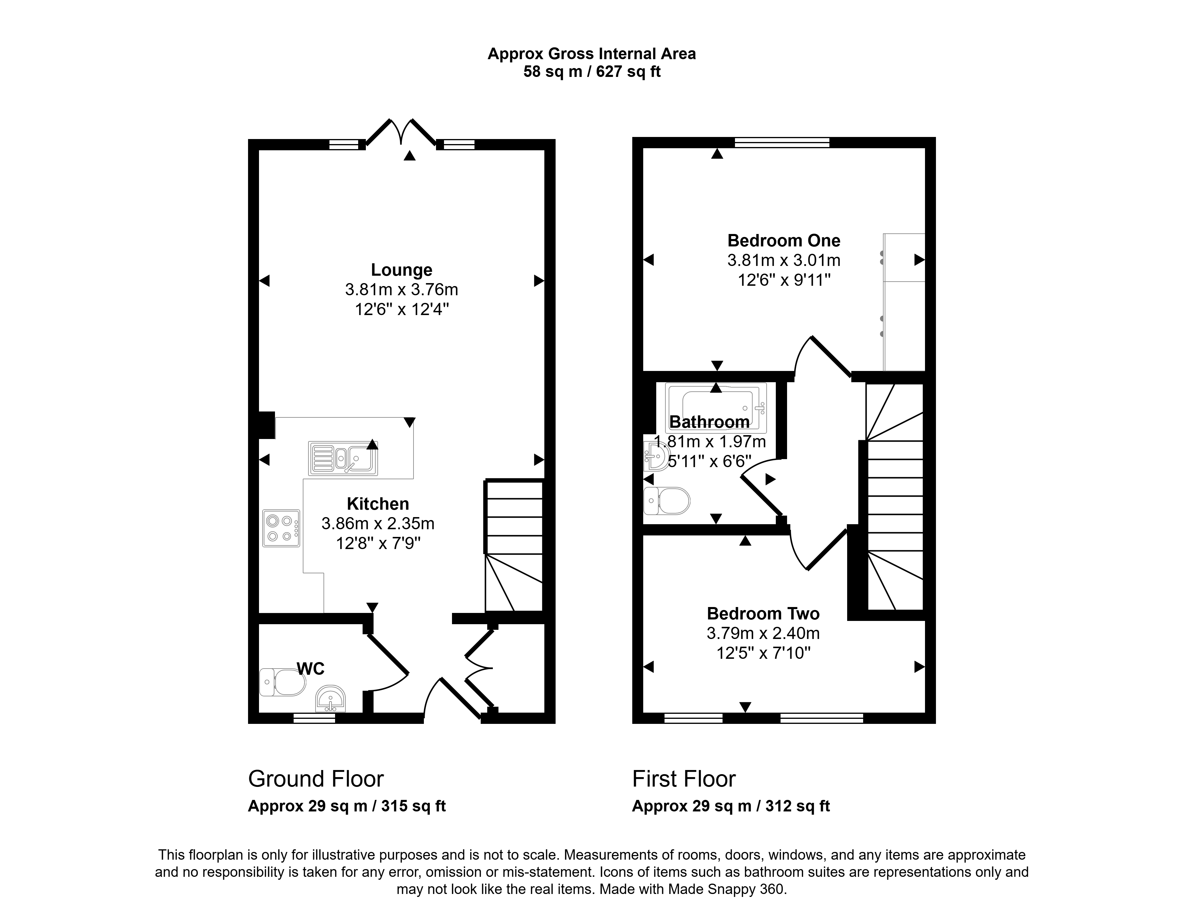 30, Eastgate, Houghton Le Spring floorplan