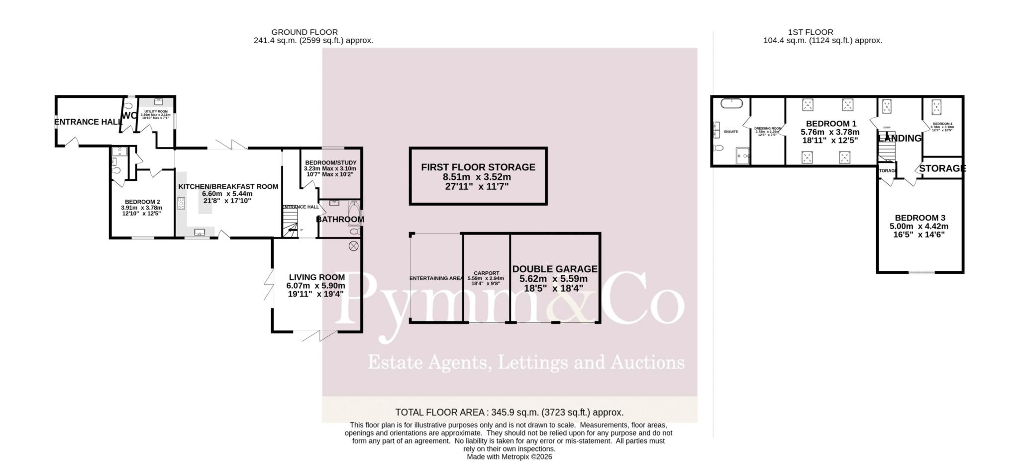 Meadow View Barn, Watton Road, Norwich floorplan