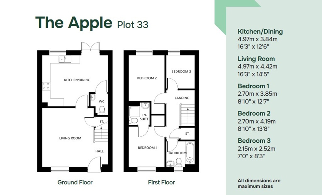 Plot 33, Orchard View, 61, Ayers Gardens, Wisbech floorplan