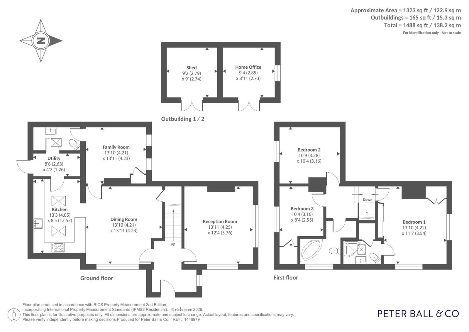 2 Park Cottage,, Twyning Green, Tewkesbury floorplan