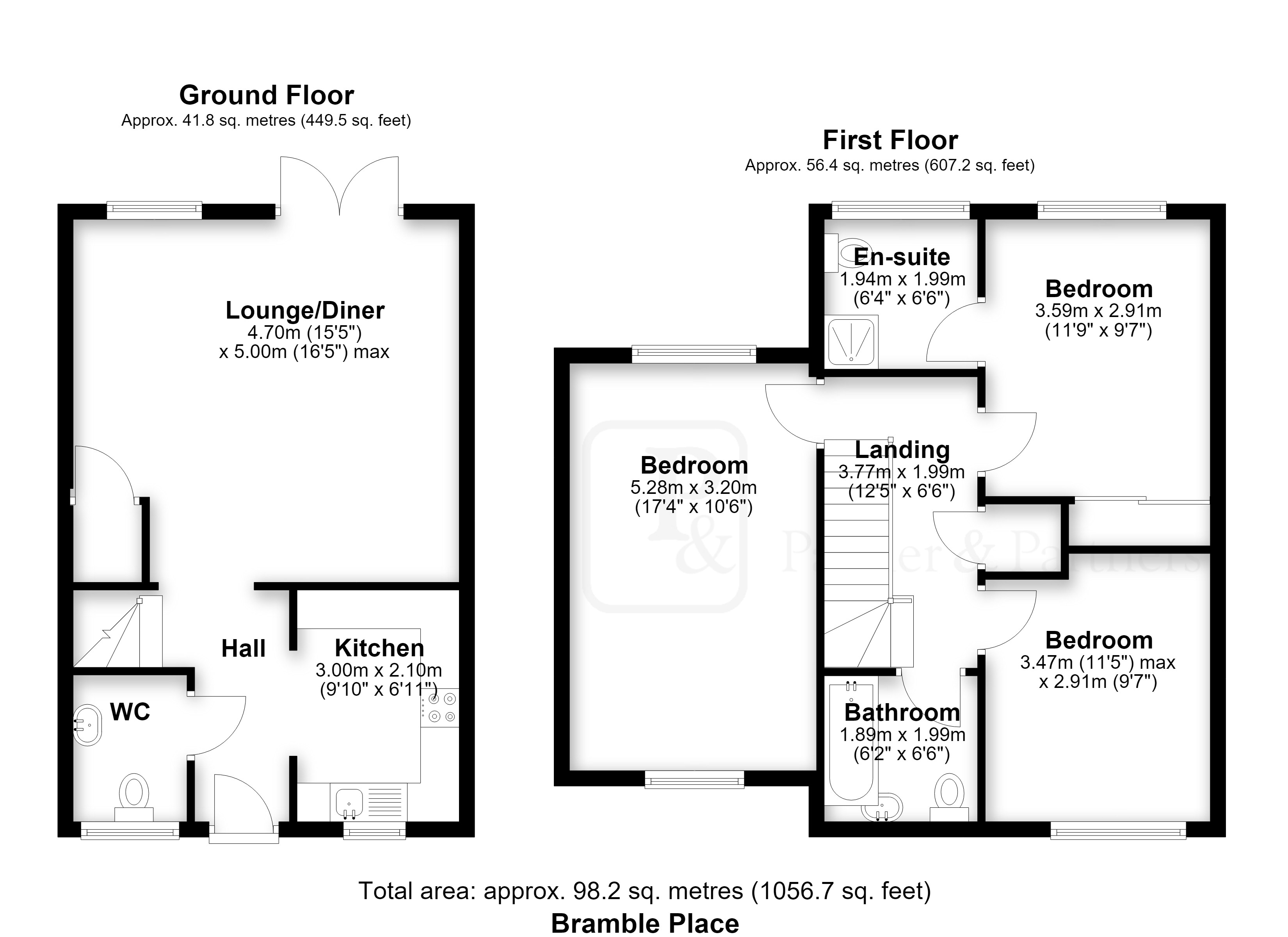 5, Bramble Place, Essex floorplan