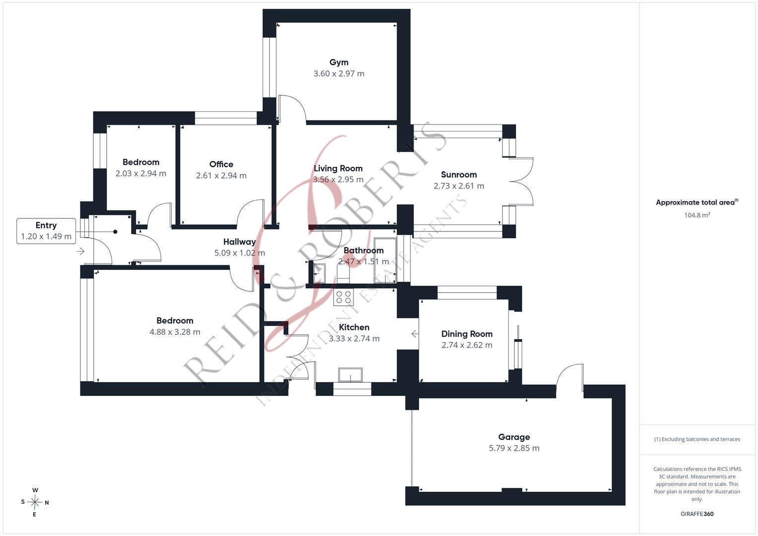 9, Nant Glyn, Buckley floorplan