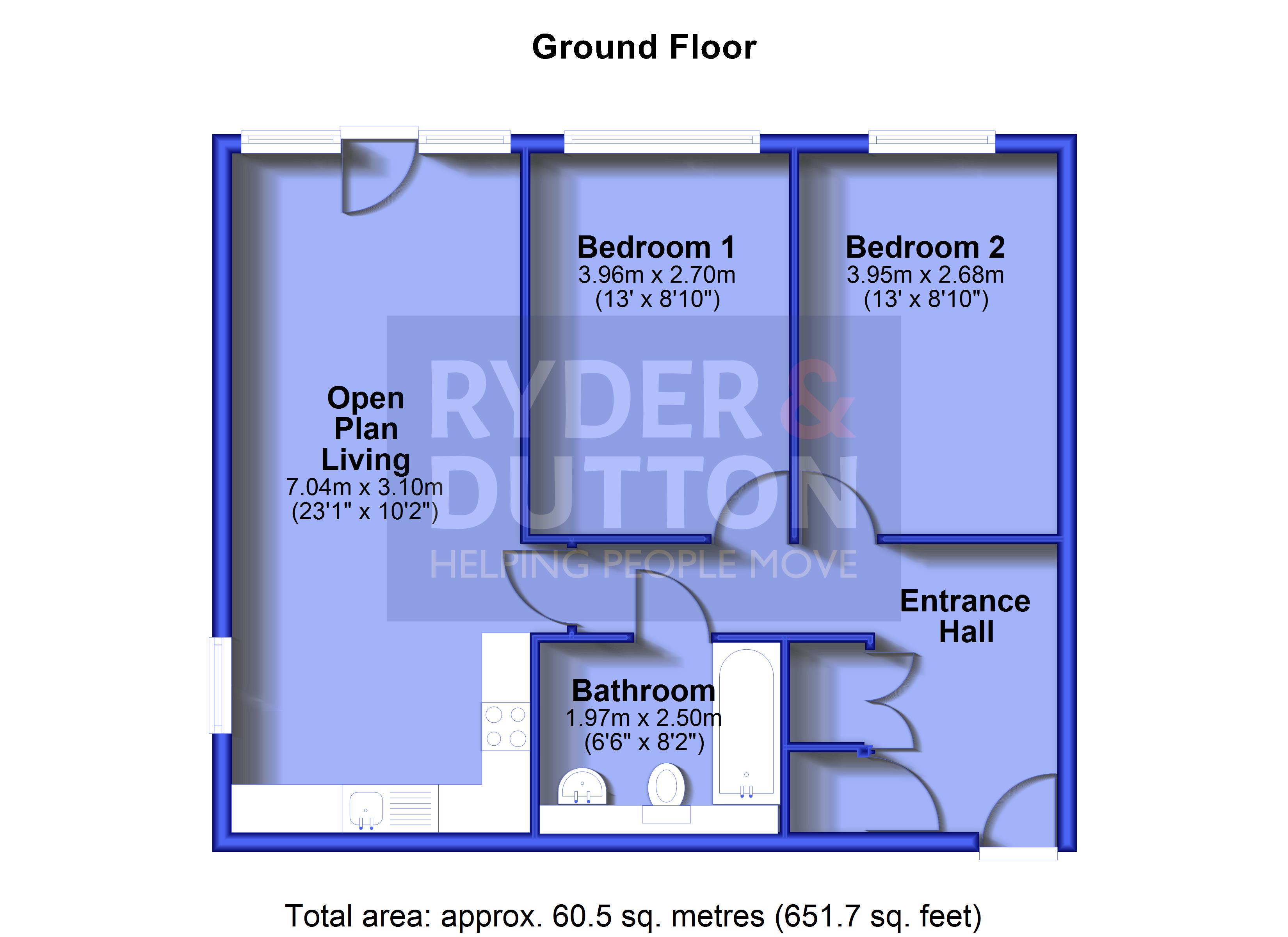 Apartment 6, 31, Lakeside Rise, Greater Manchester floorplan