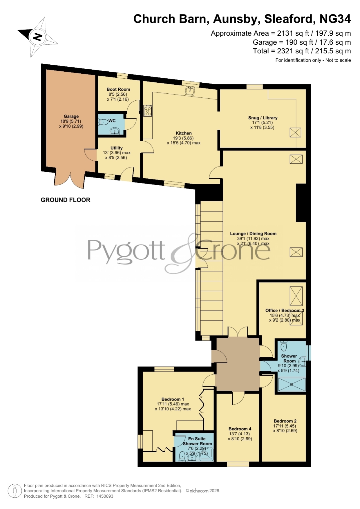 Church Barn, Sleaford floorplan