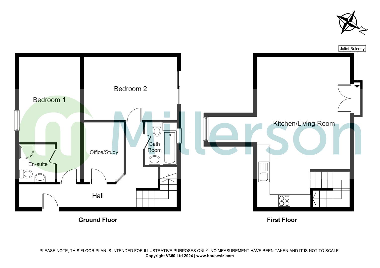 2 The Barn, Tremodrett, St. Austell floorplan