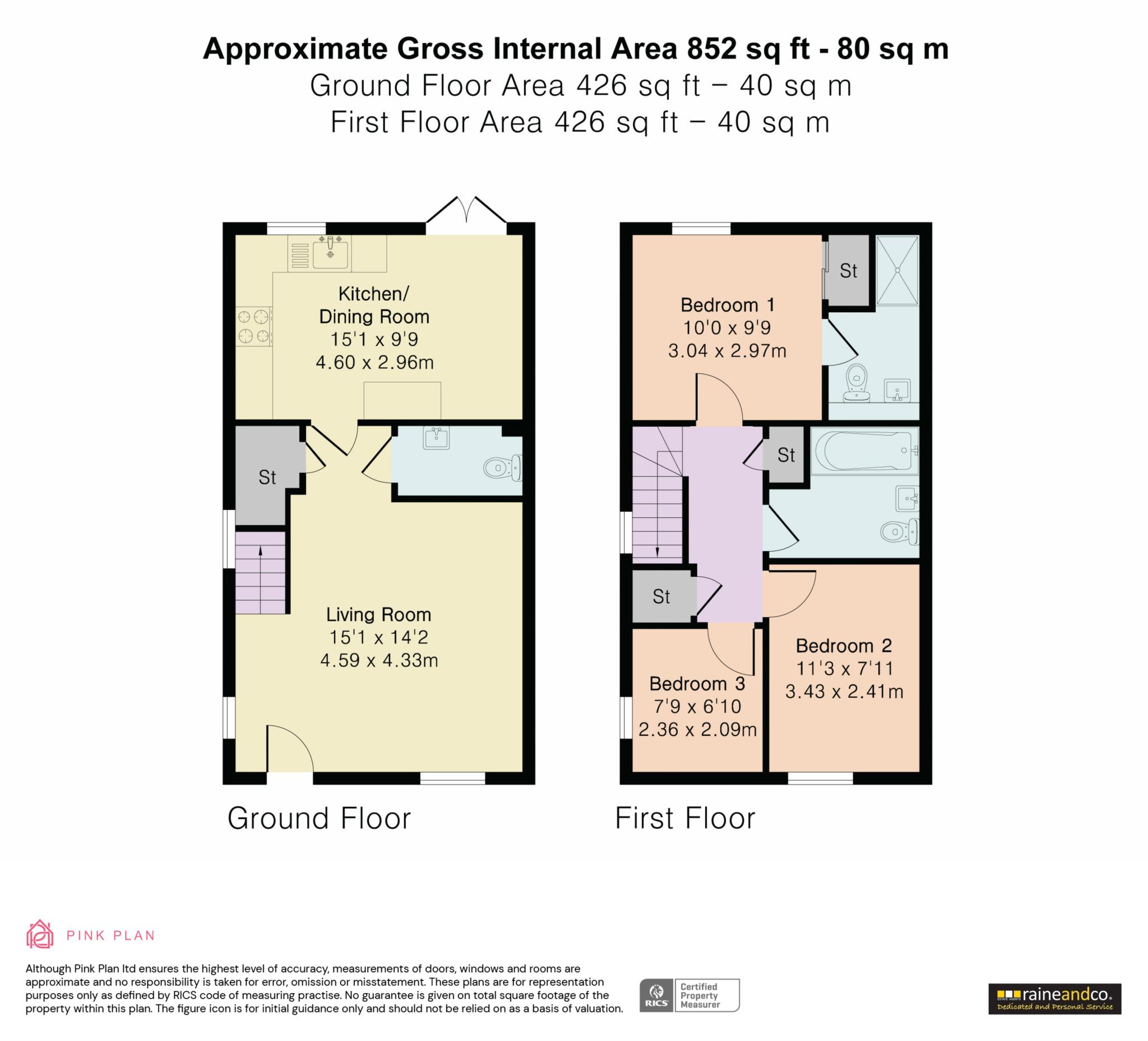 8, Overfield Close, Hatfield floorplan