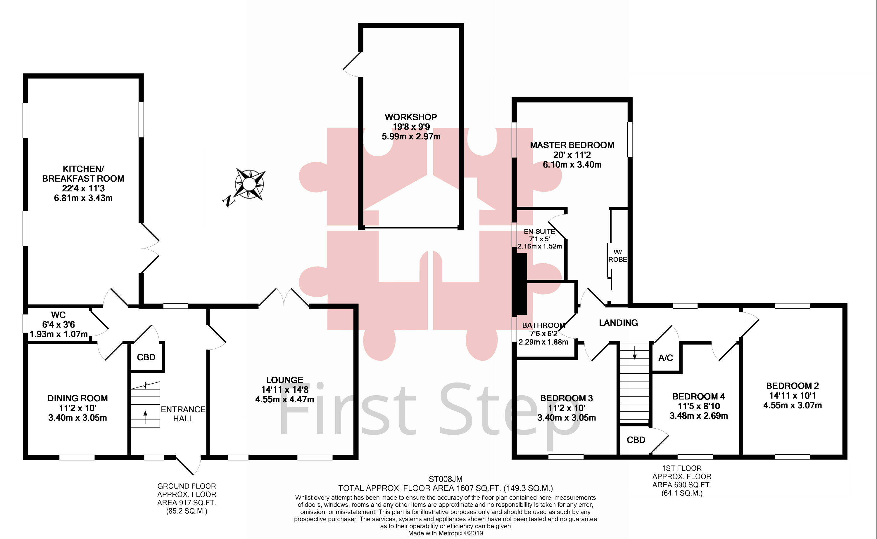 4 Bedrooms Detached house for sale in Juniper Mead, Stotfold, Hitchin, Herts SG5