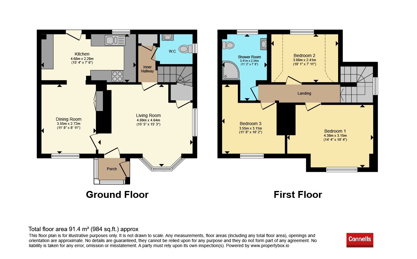 2, Coombe Cottages, Deans Lane, Redhill floorplan