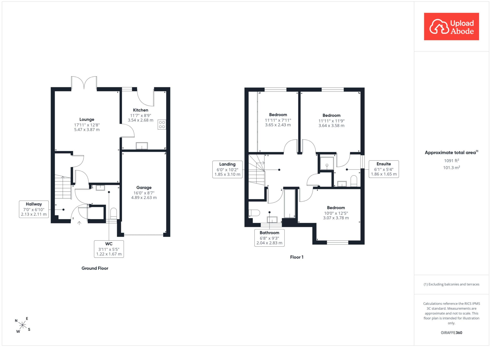 22, Lapwing Drive, Glasgow floorplan