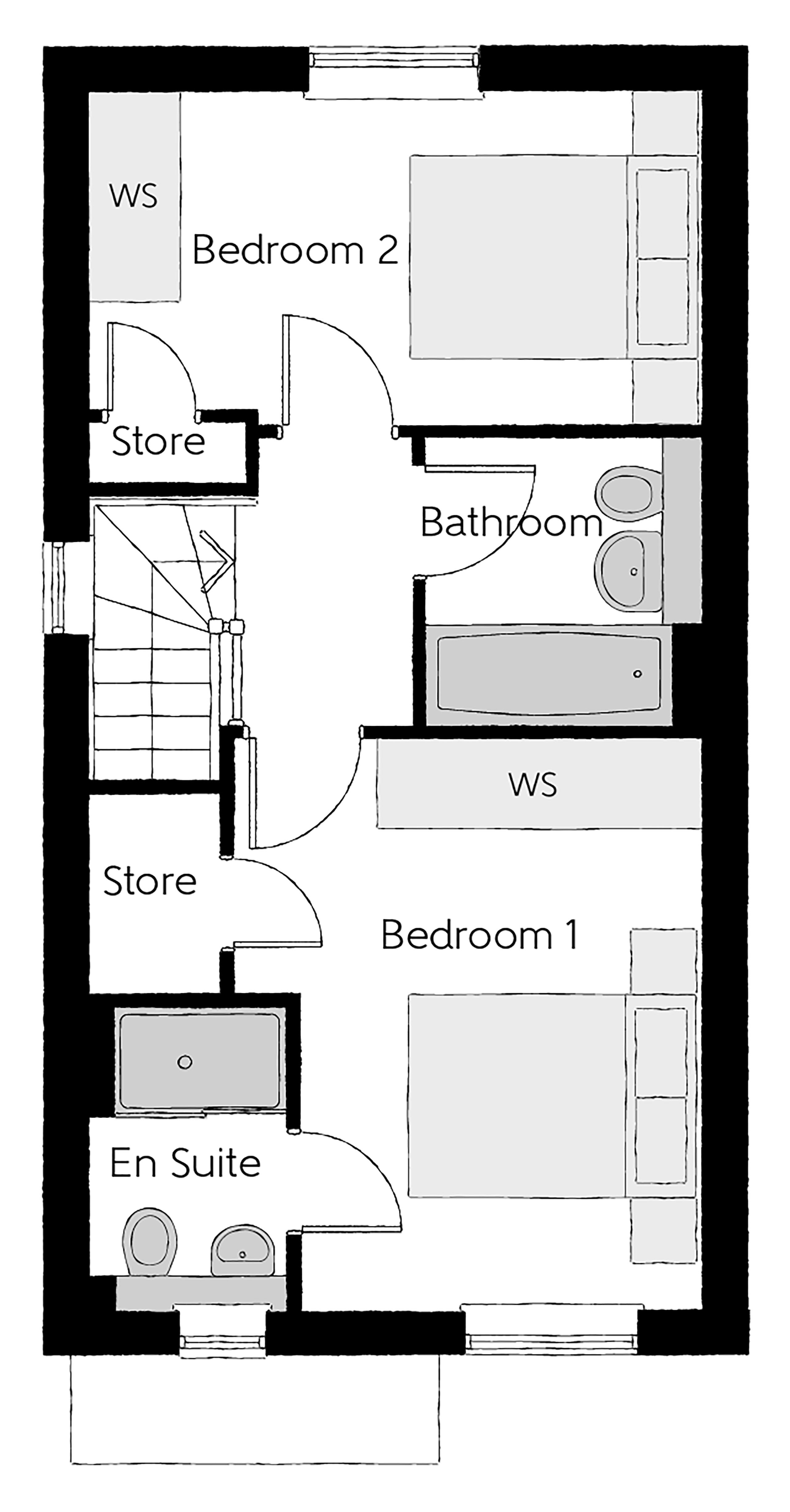 54, Creedy Bridge, Sandford, Crediton floorplan