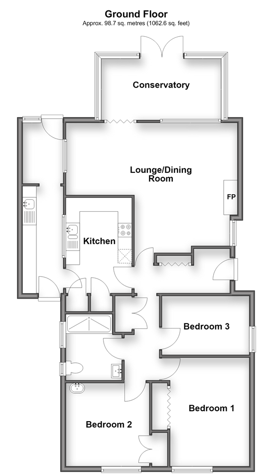 Orchard Lane, Emsworth floorplan