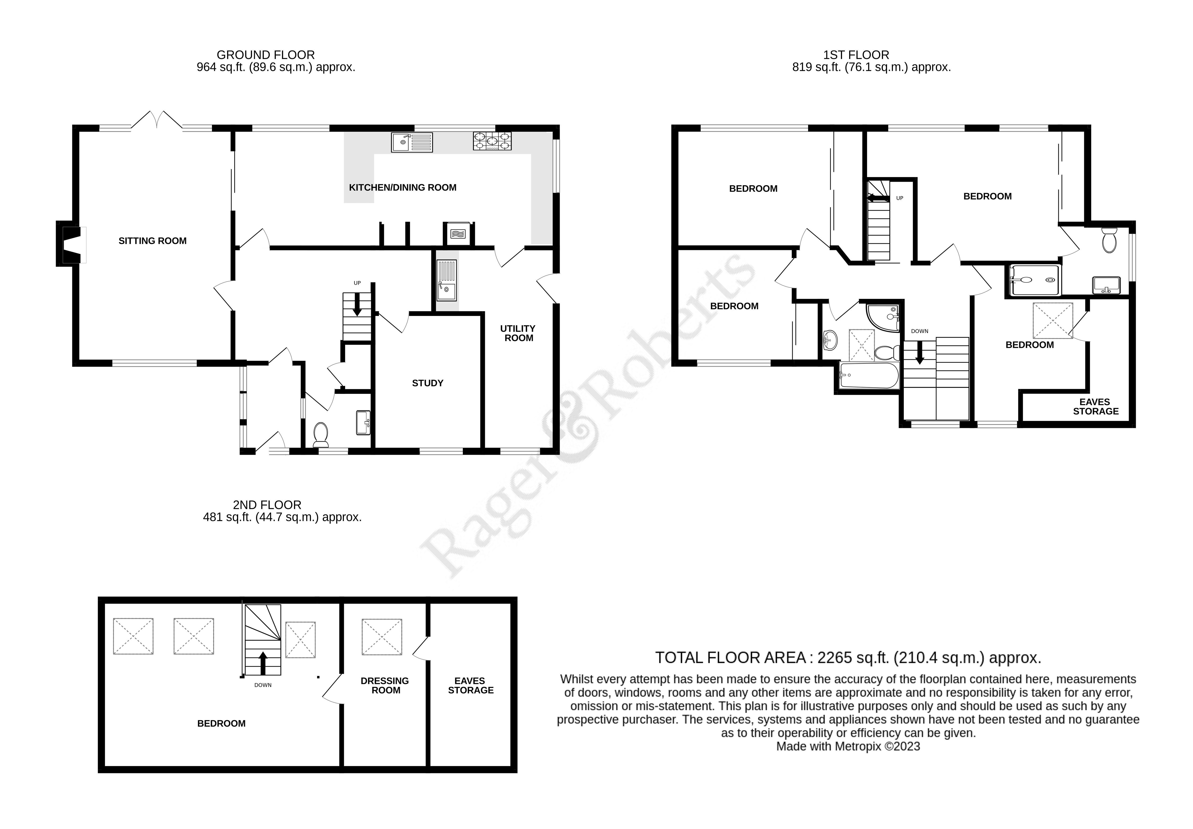 7, Rochester Close, East Sussex floorplan