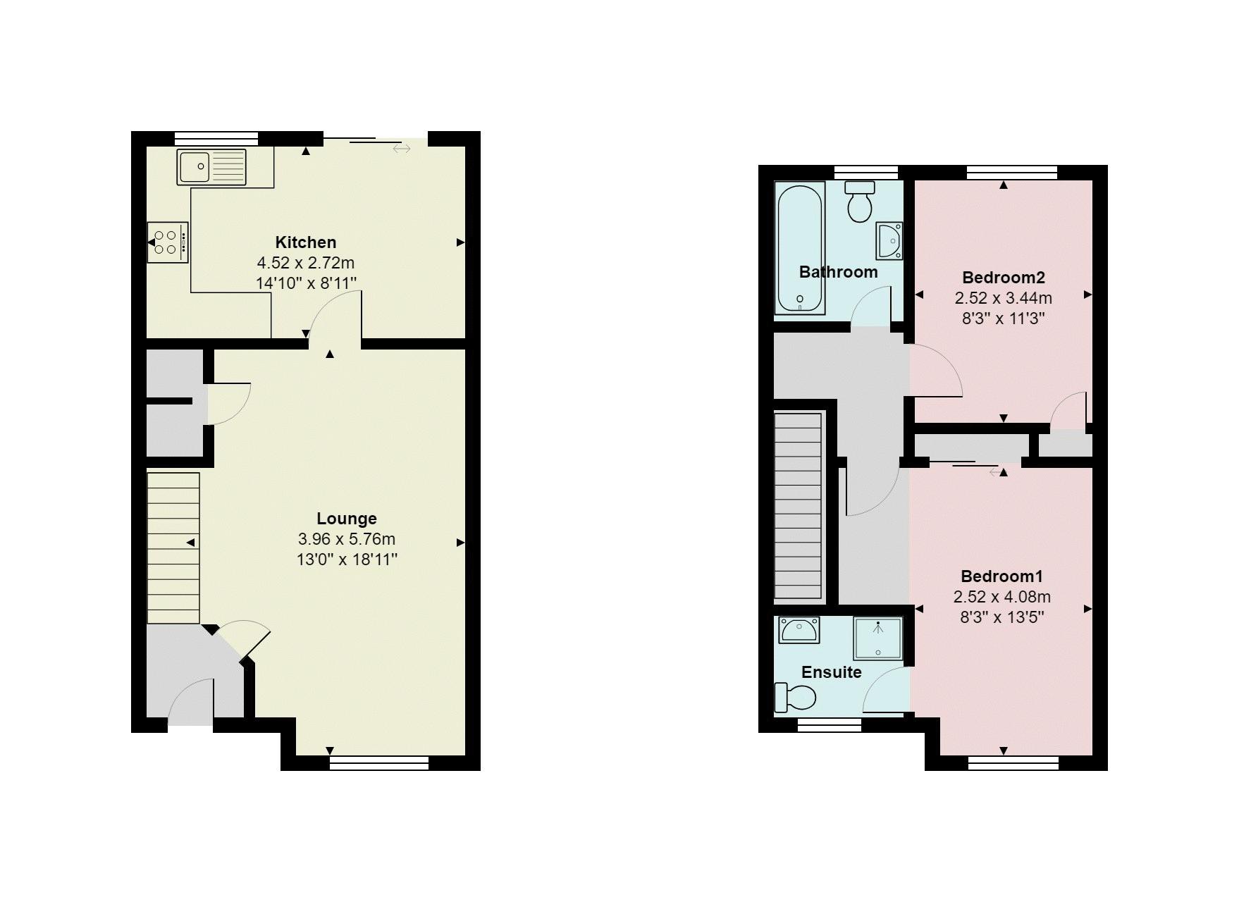2 Bedrooms Terraced house for sale in Dakin Close, Maidenbower, Crawley, West Sussex RH10