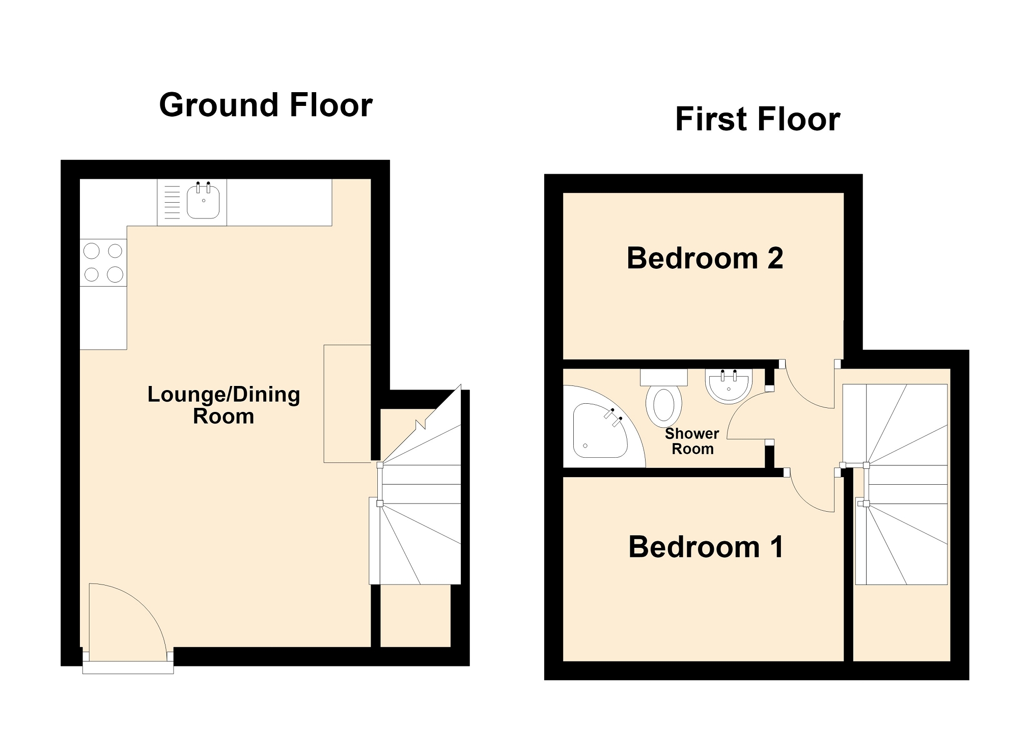 1 Owens Row, Llangattock, Crickhowell floorplan