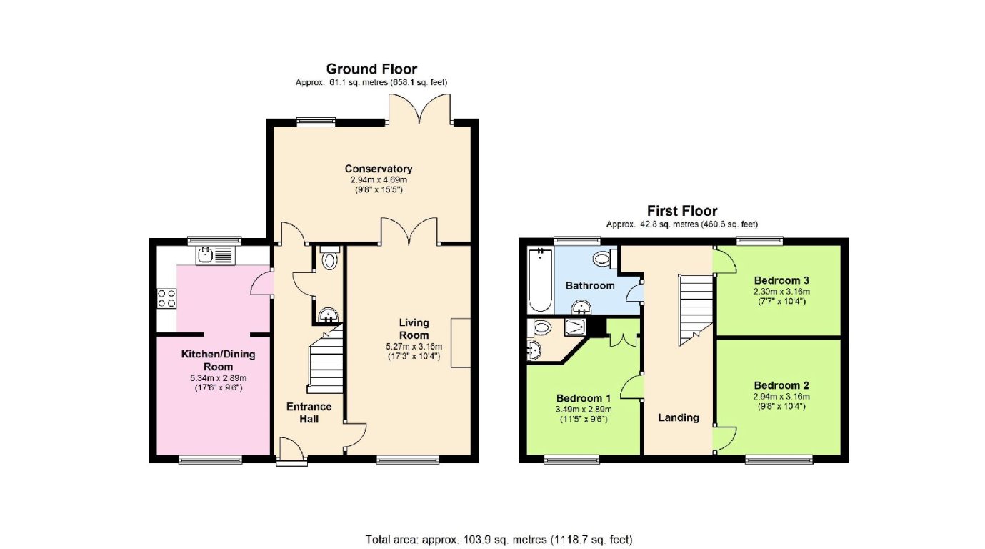 Ashford Farm, Ludlow floorplan