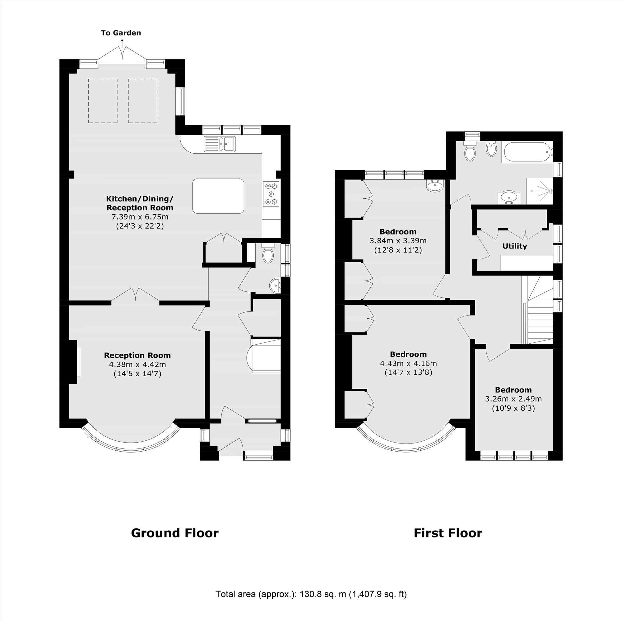 36, St. Margarets Road, East Twickenham floorplan
