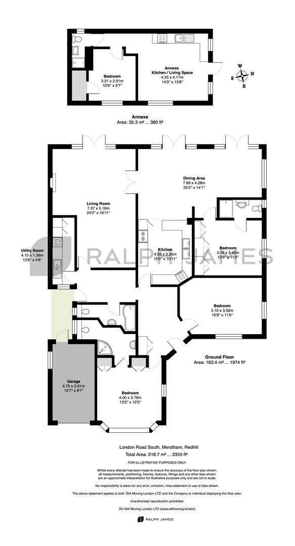 22, London Road South, Redhill floorplan