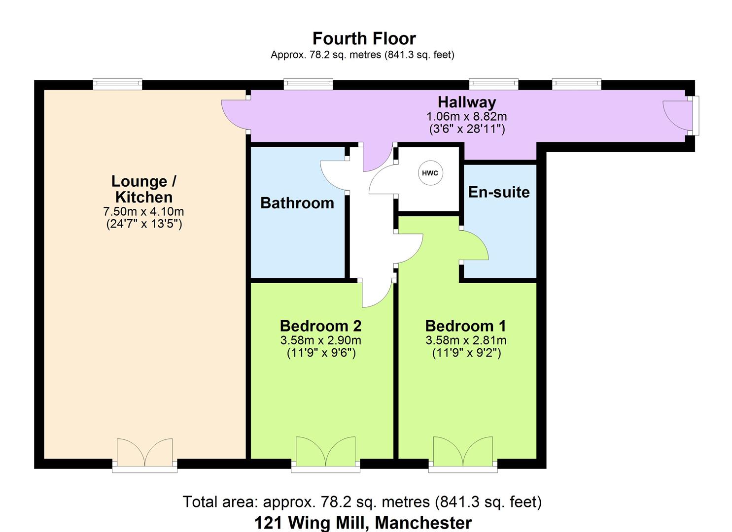 2 Bedrooms Flat for sale in Murrays Mills, Ancoats, Manchester M4