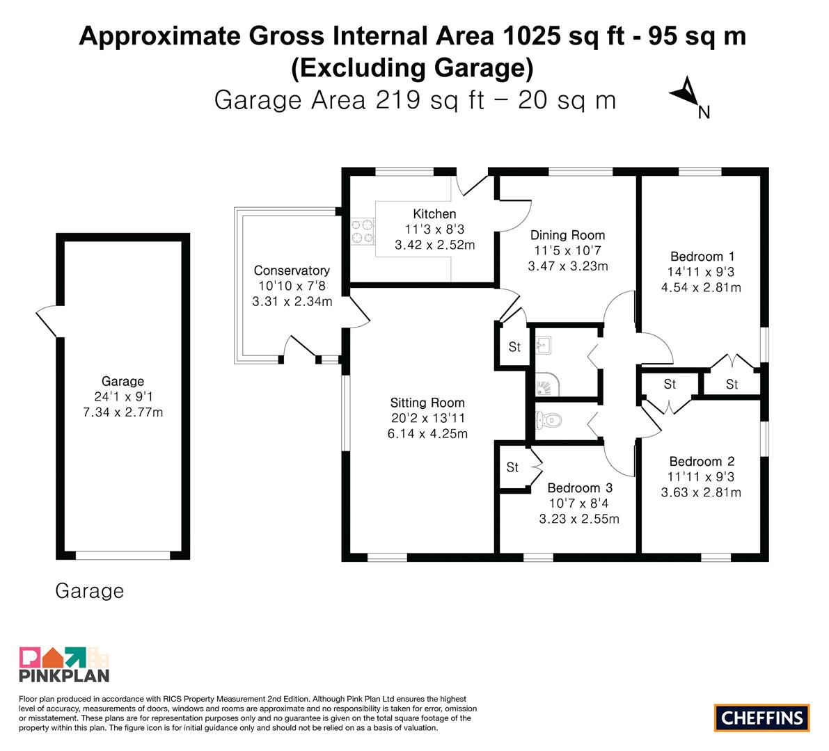 Bankside, School Lane, Haverhill floorplan