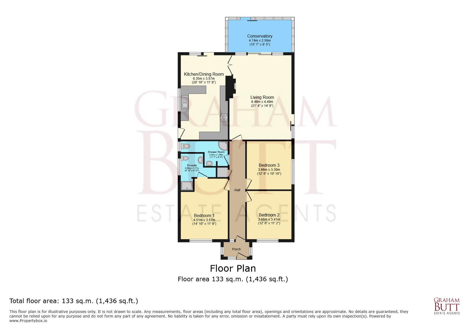 Hobbits,, Horsemere Green Lane, West Sussex floorplan