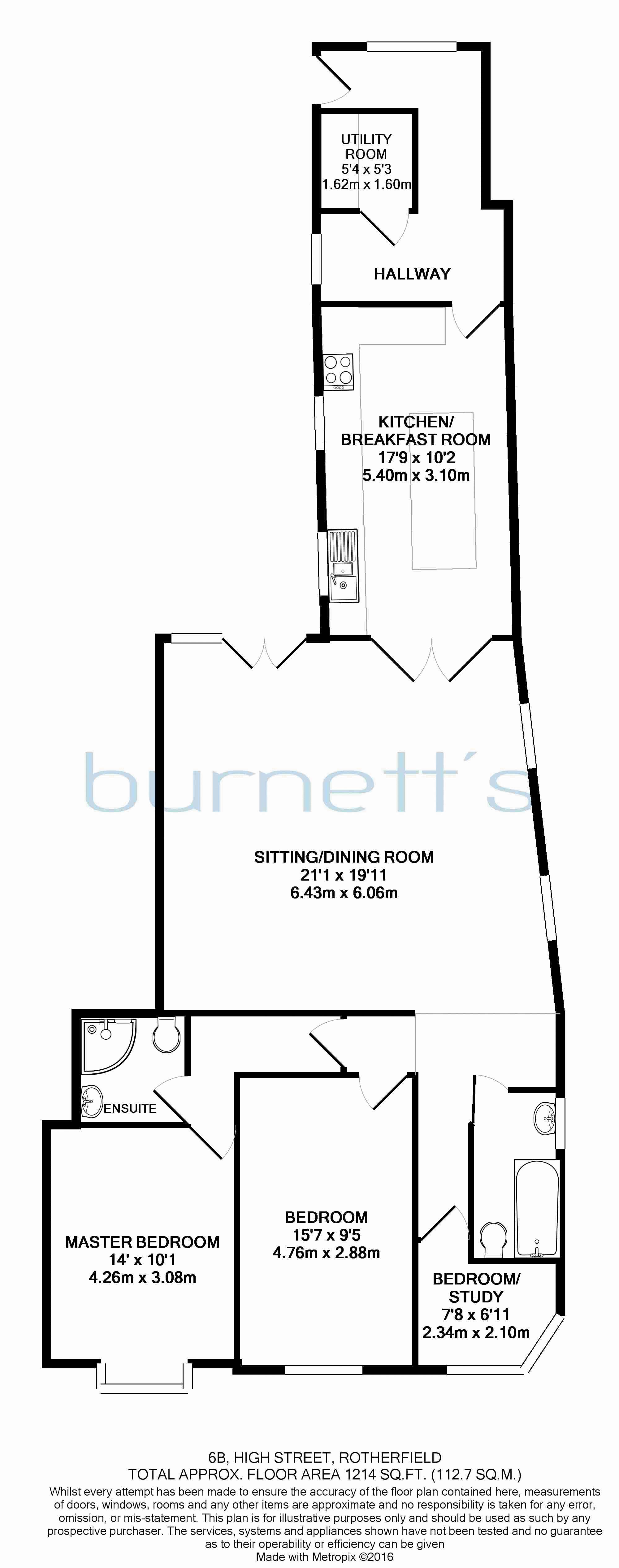 2 Bedrooms Flat to rent in Moons Yard, Church Road, Rotherfield, Crowborough TN6