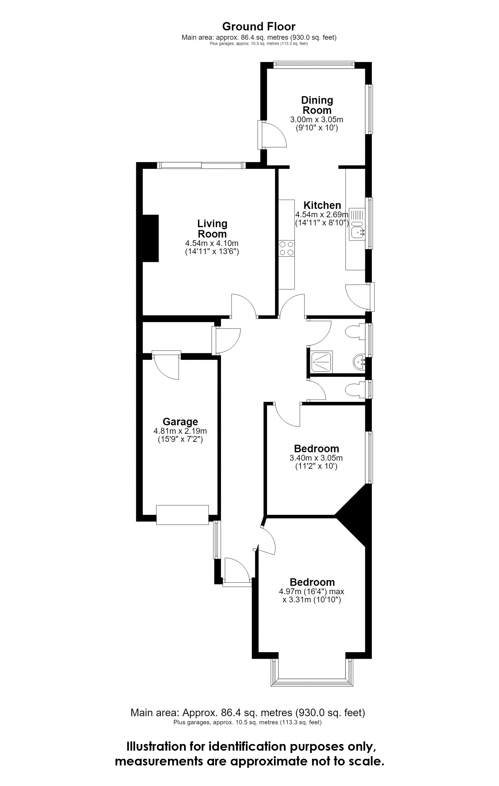 54, Southwood Drive, Surbiton floorplan