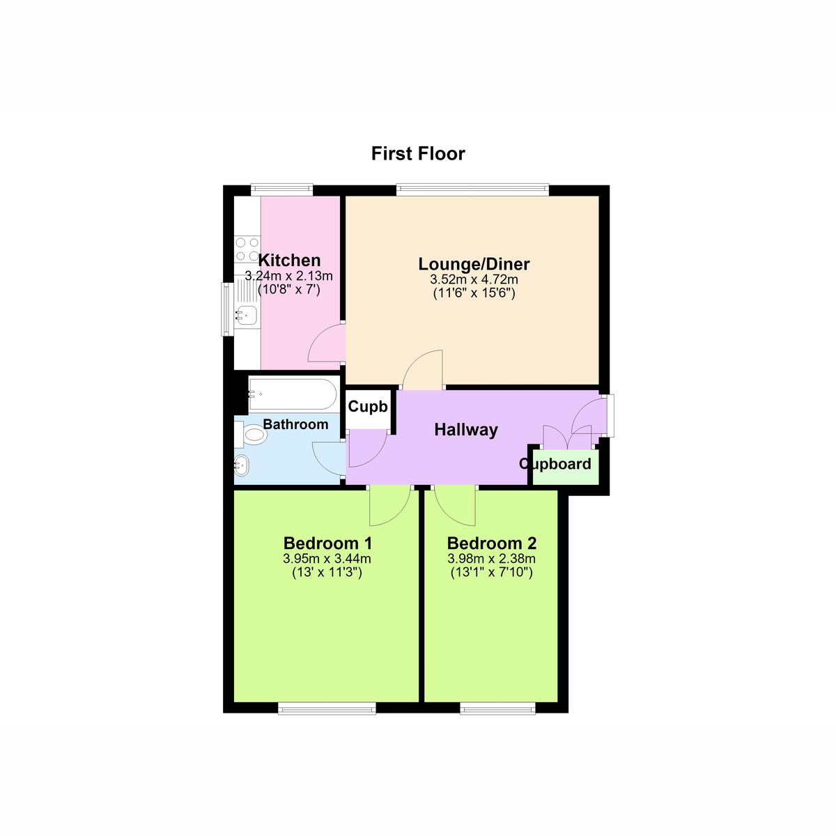 Elm Road, Leigh-on-sea floorplan