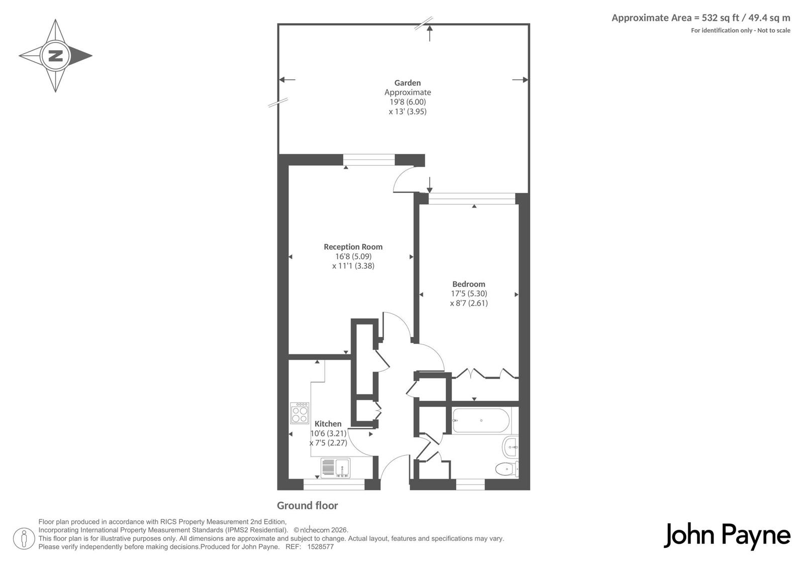 2, Holywell Close, London floorplan