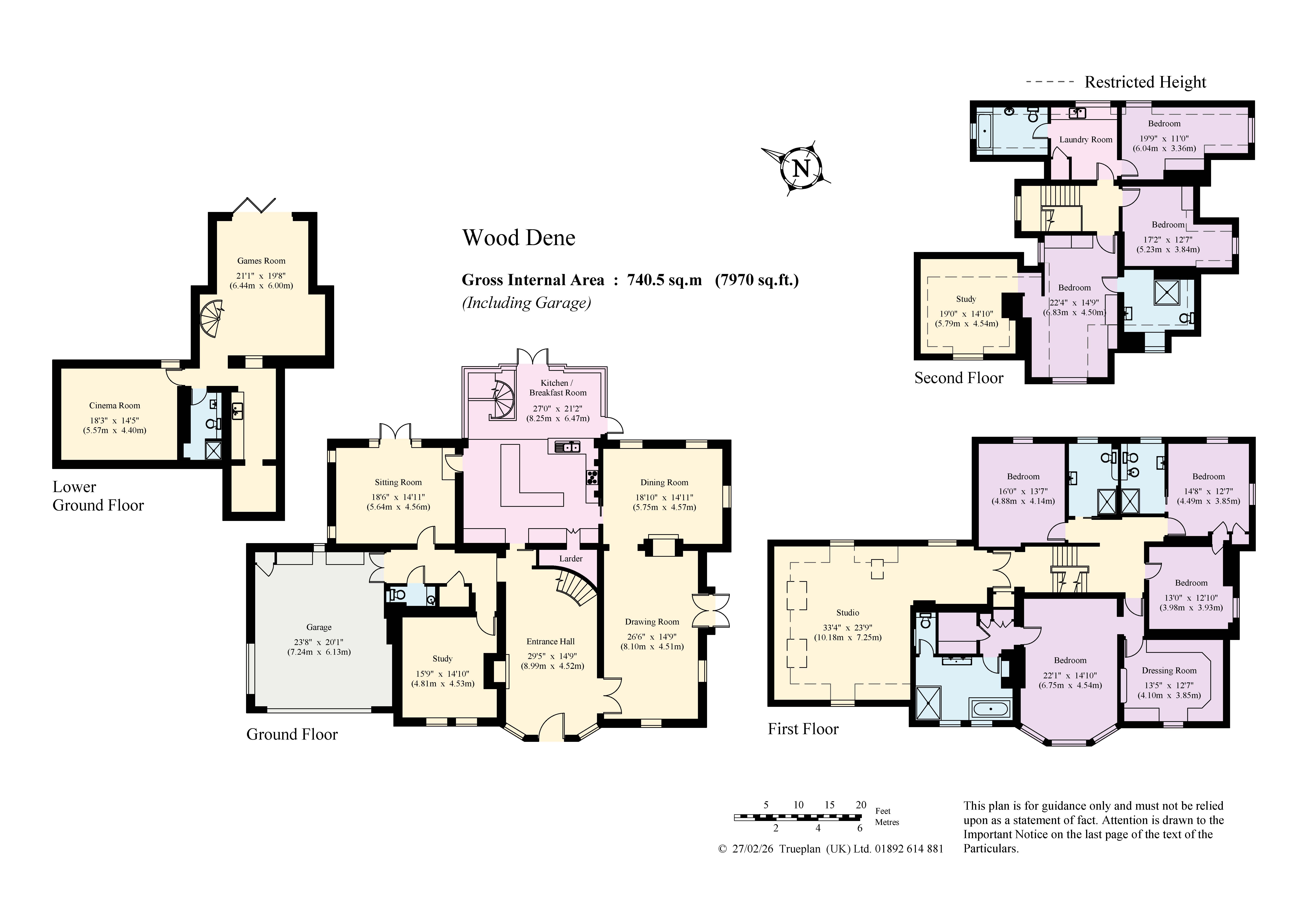 17, Oakhill Road, Sevenoaks floorplan