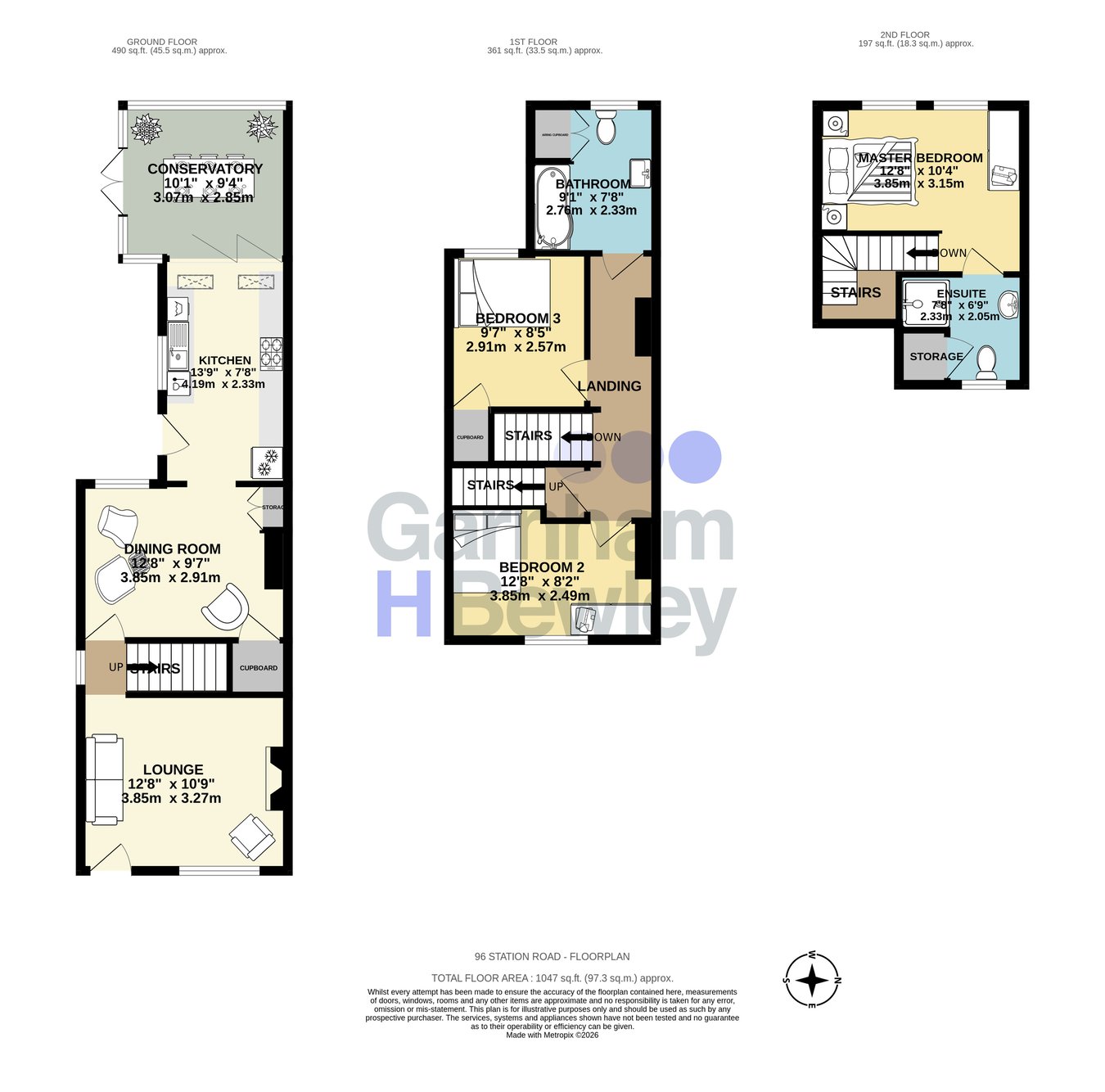 96, Station Road, Lingfield floorplan