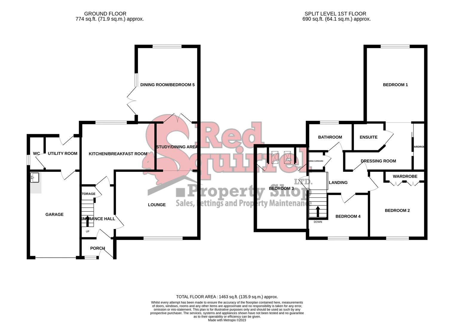 4, Lark Rise, Shanklin floorplan