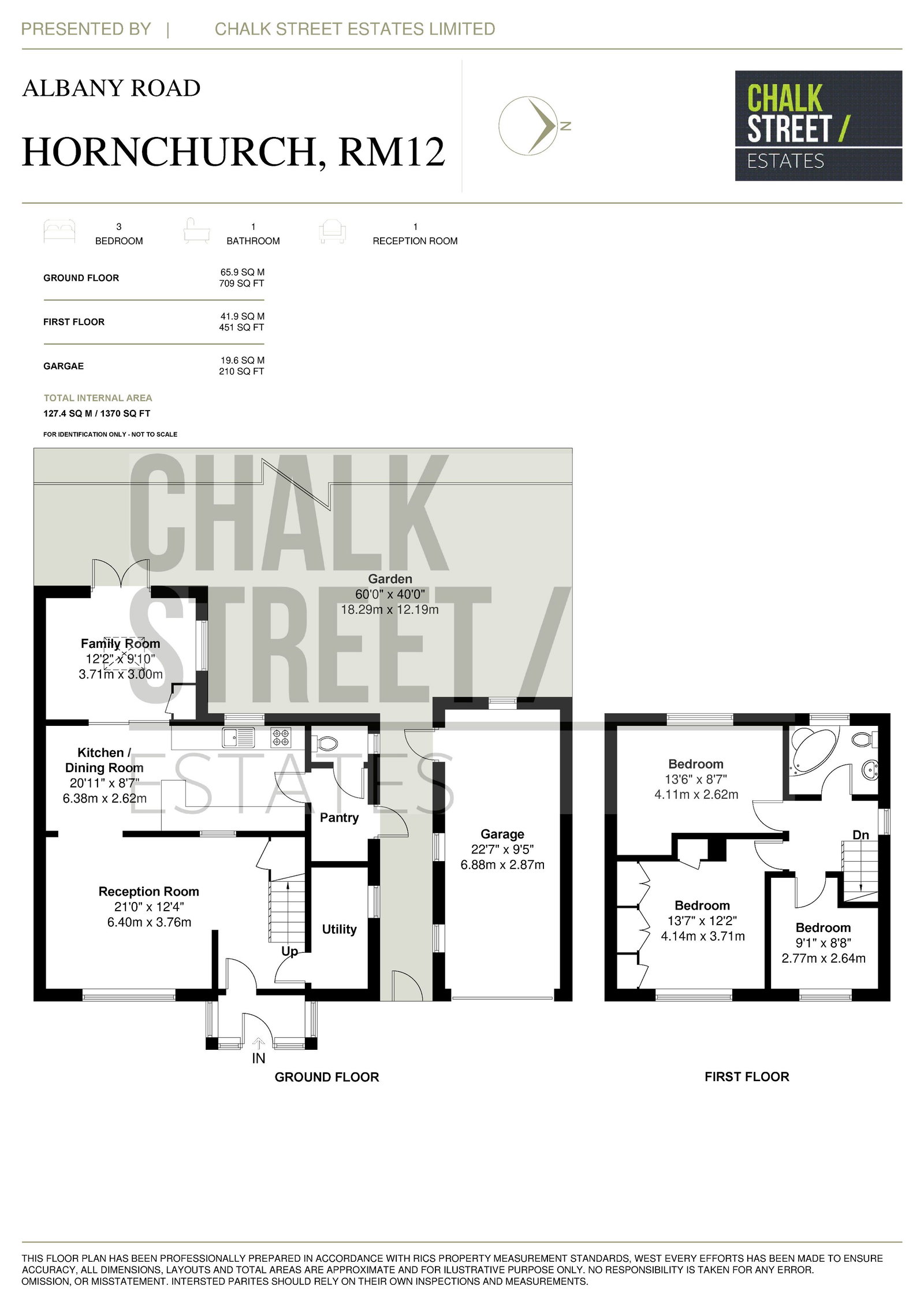 154, Albany Road, Hornchurch floorplan