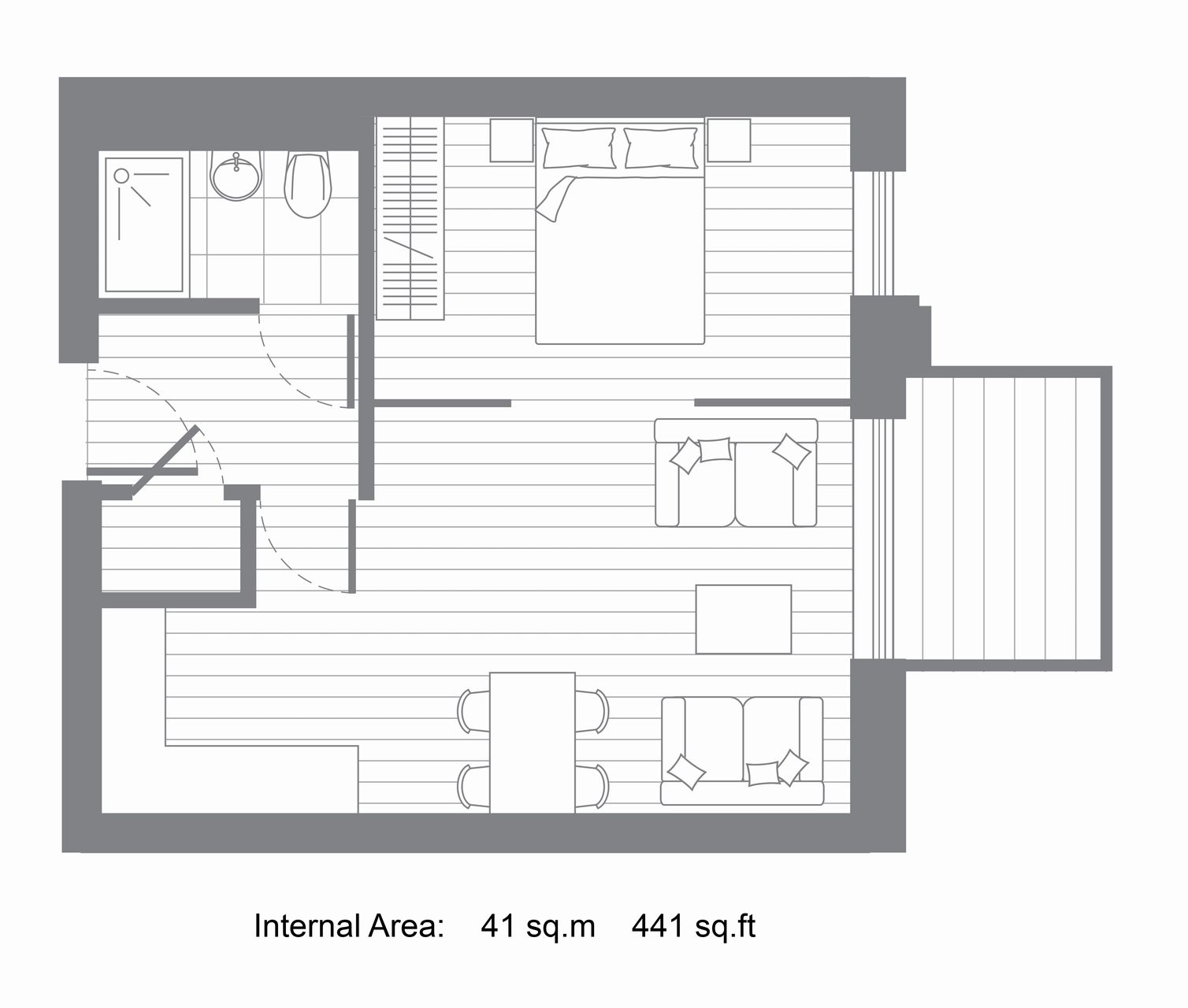 0 Bedrooms Studio to rent in Thanet Tower, 6 Caxton Street North, Canning Town, London E16