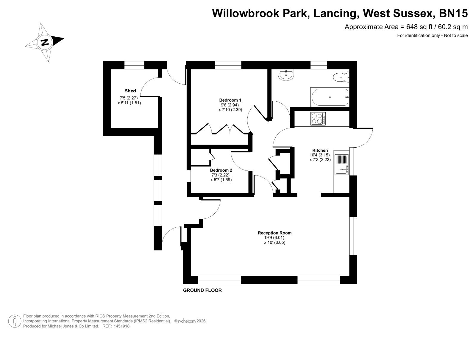 10, Willowbrook Park, West Sussex floorplan