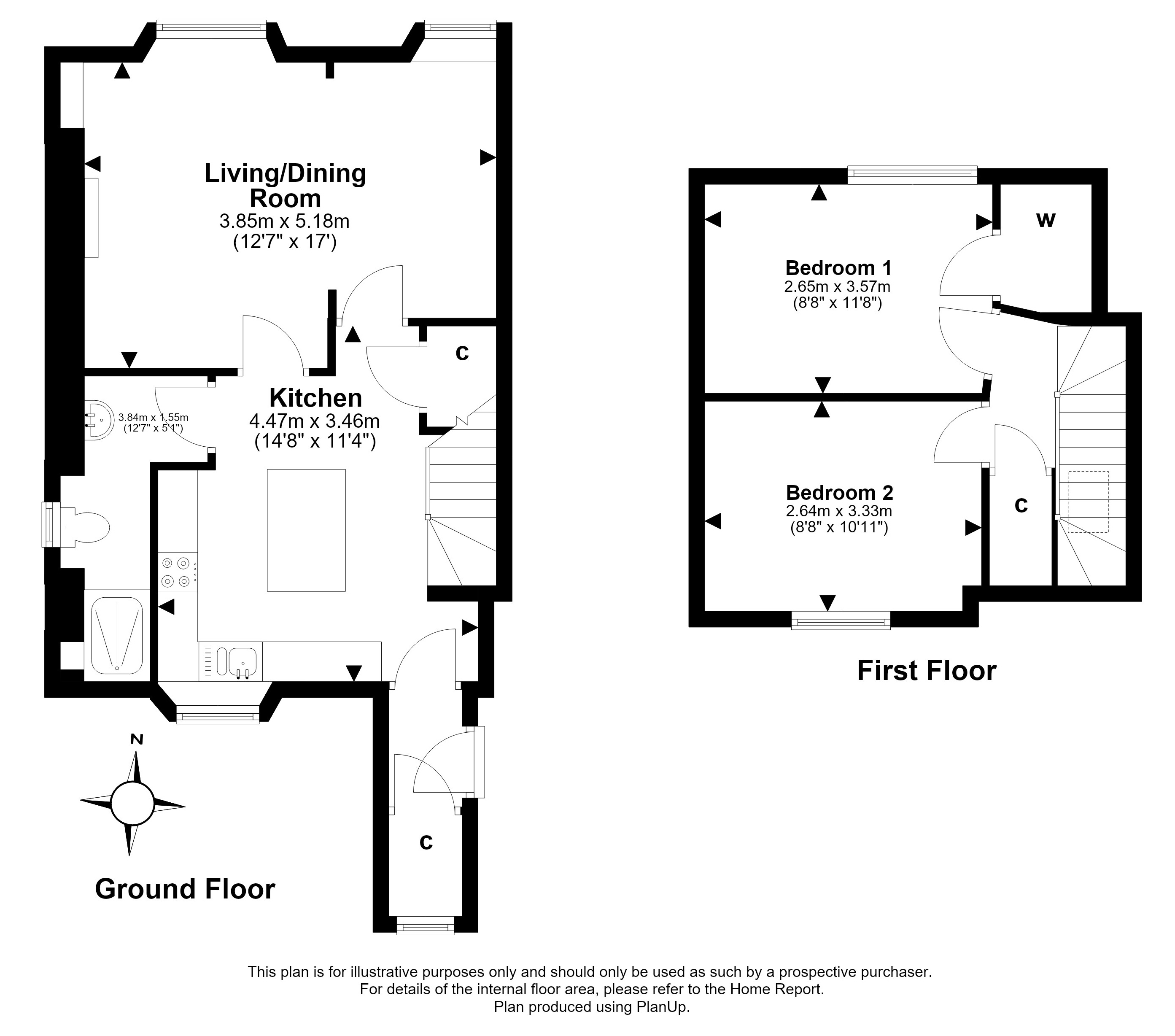 3, Alderbank, Penicuik floorplan