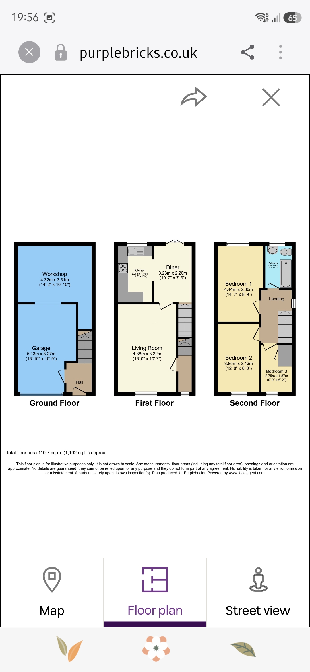 Stoney Cross Street, Huddersfield floorplan