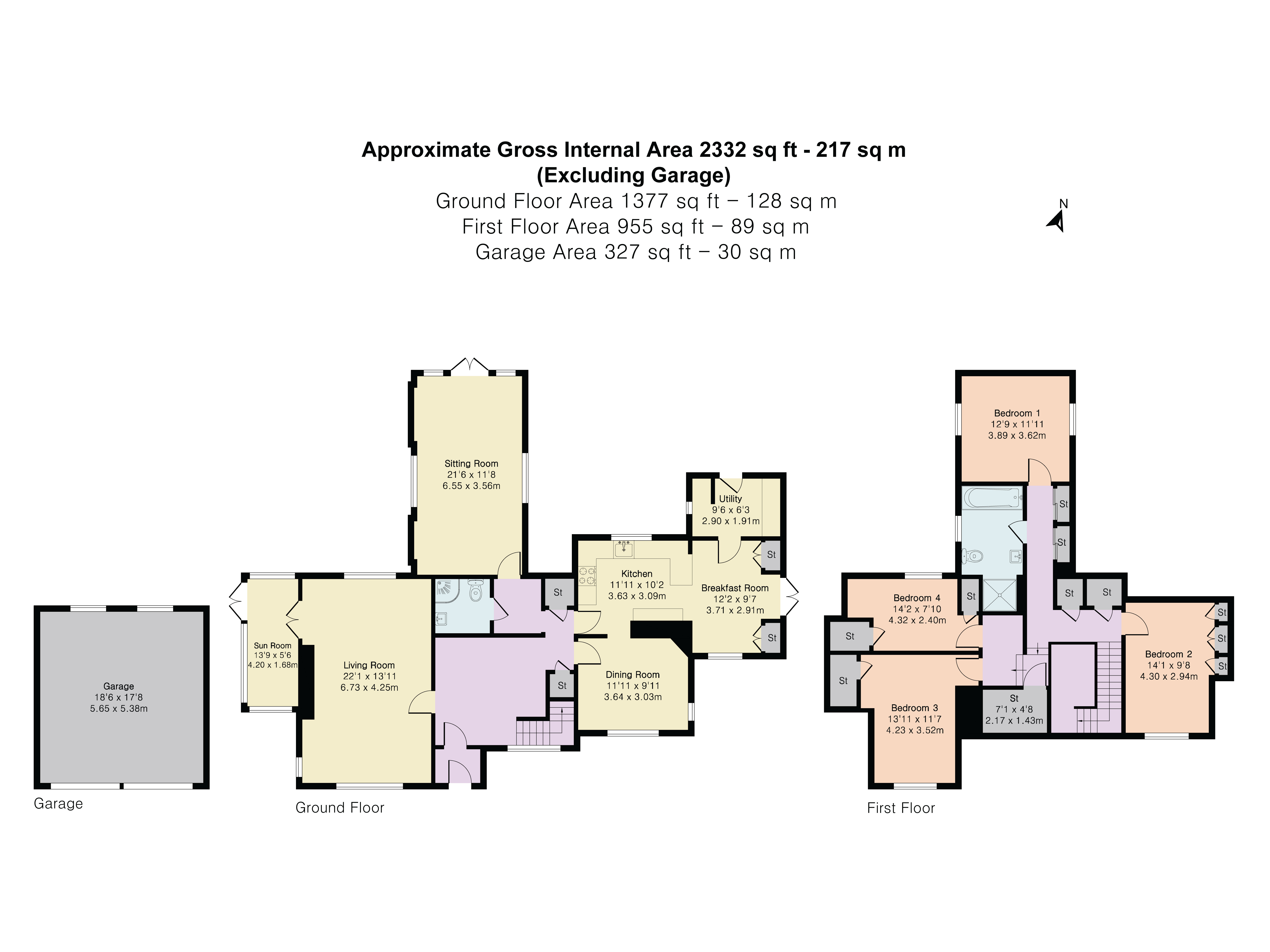 Larkhill,, Perrotts Brook, Gloucestershire floorplan