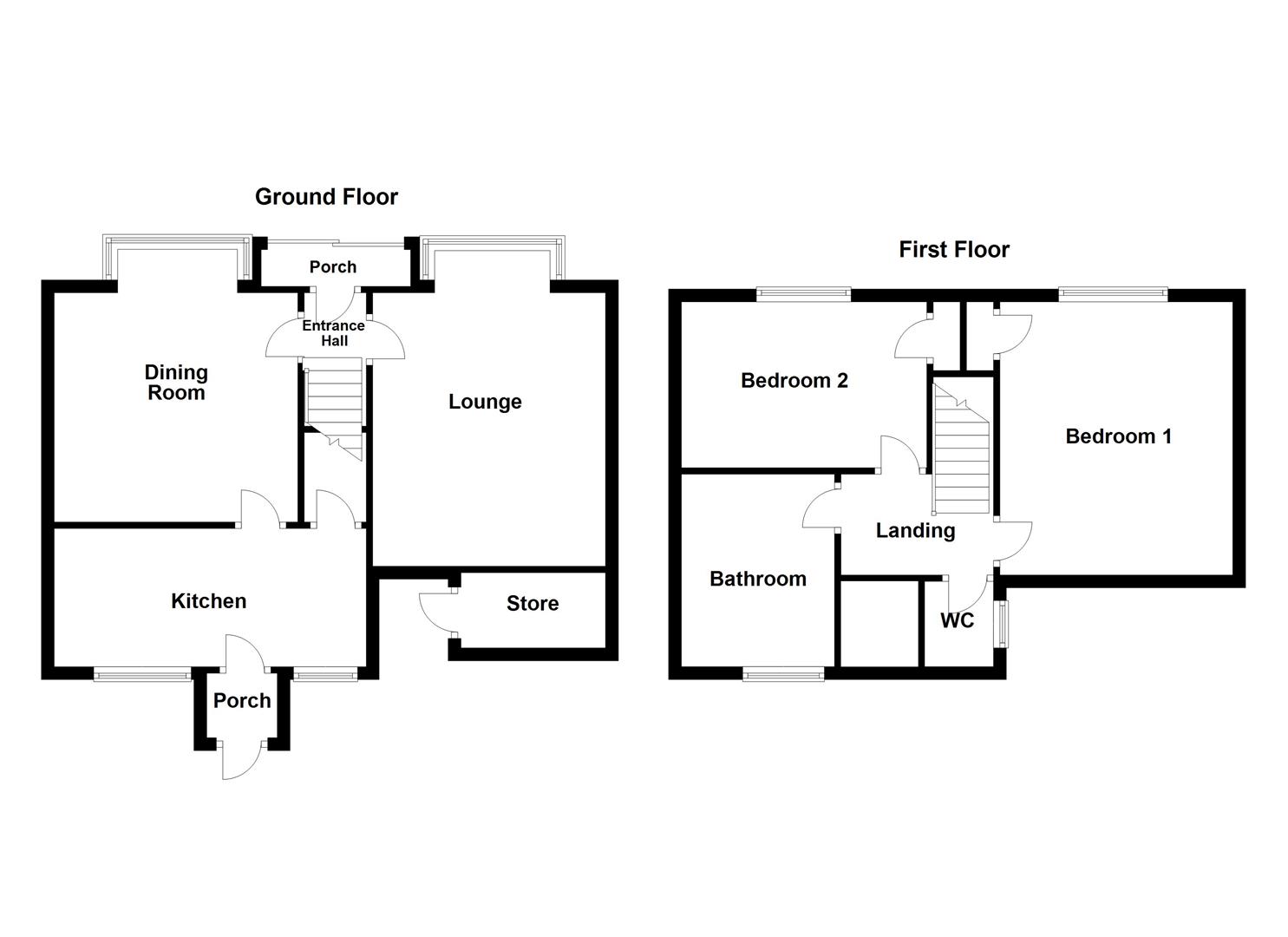 Regent Street, Horbury, Wakefield WF4, 2 bedroom semidetached house