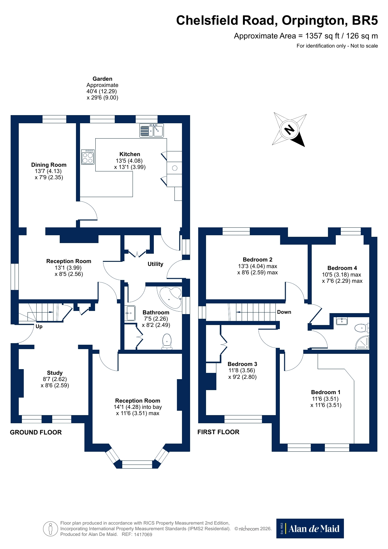 16, Chelsfield Road, Orpington floorplan