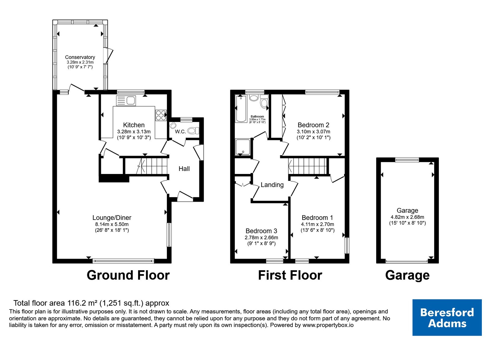 4, East Close, Mold floorplan