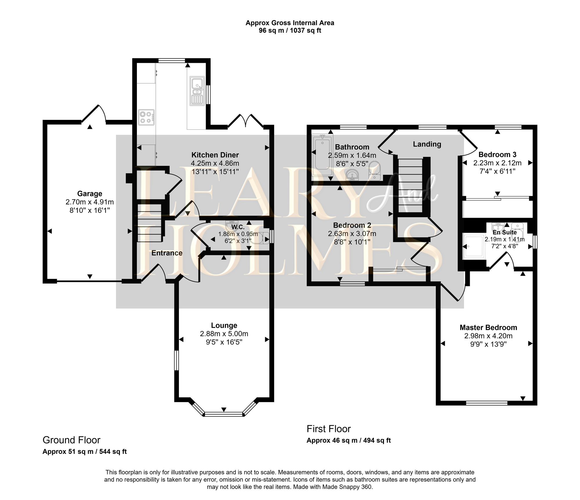 19 Bellona Close, Hebburn floorplan