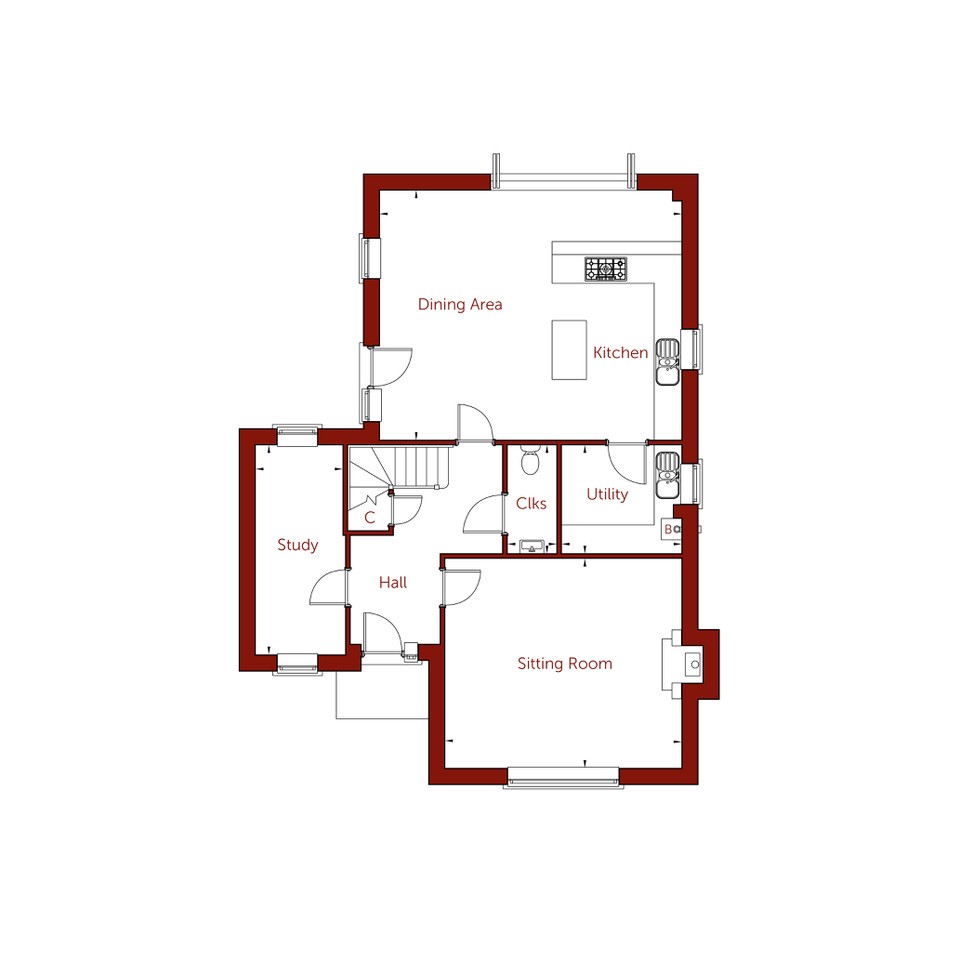 4 Bedrooms Detached house for sale in Newton, Sudbury, Suffolk CO10