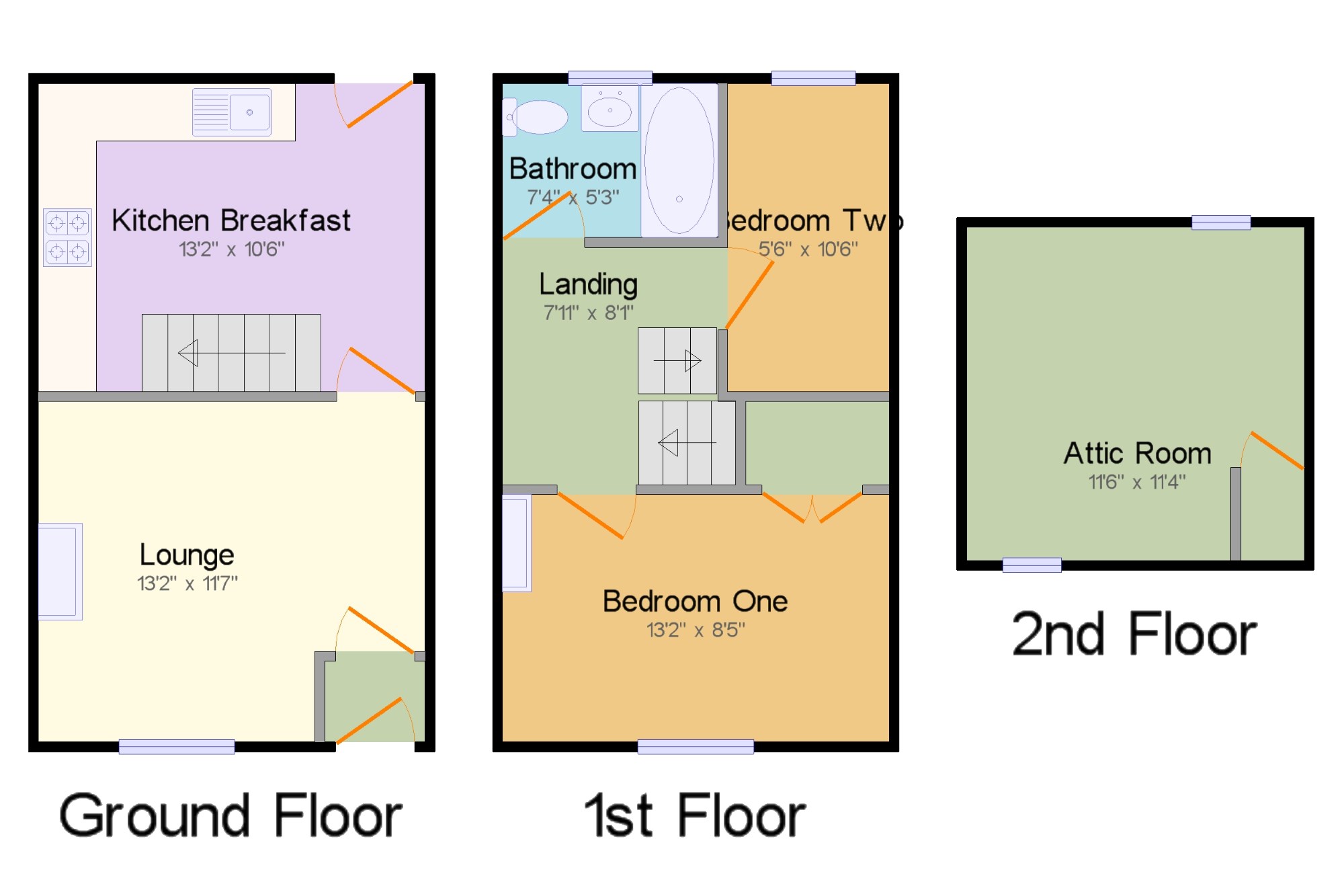 2 Bedrooms Terraced house for sale in Maes Y Fron, Llysfaen, Colwyn Bay, Conwy LL29