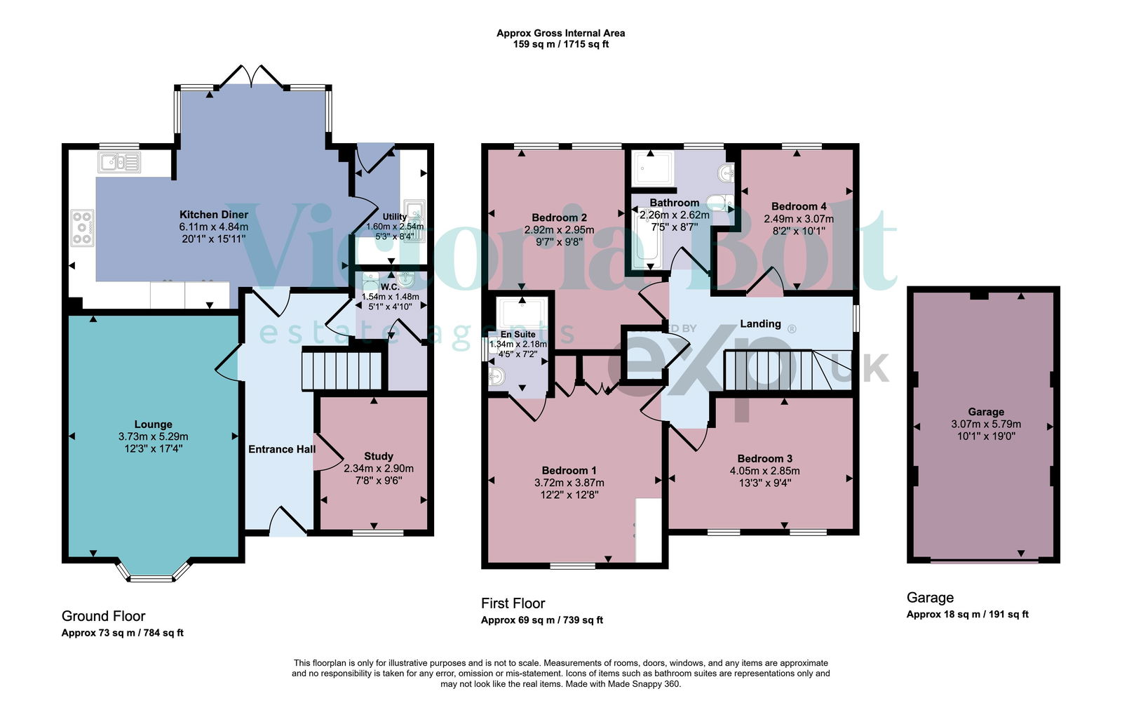 21, Five Acres Lane, Saltash floorplan