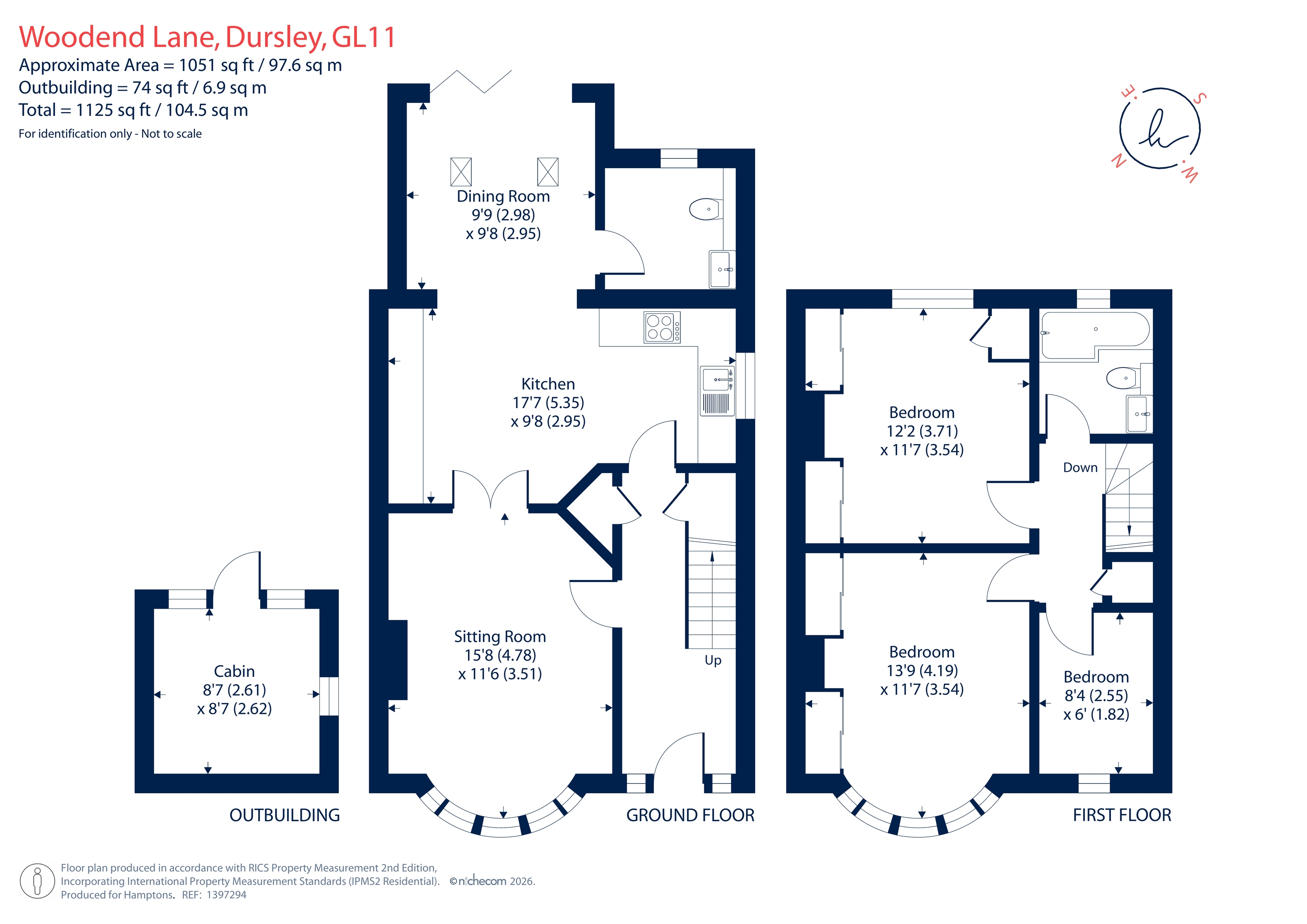 25, Woodend Lane, Dursley floorplan
